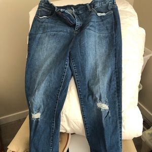 Chico’s girlfriend ankle jeans